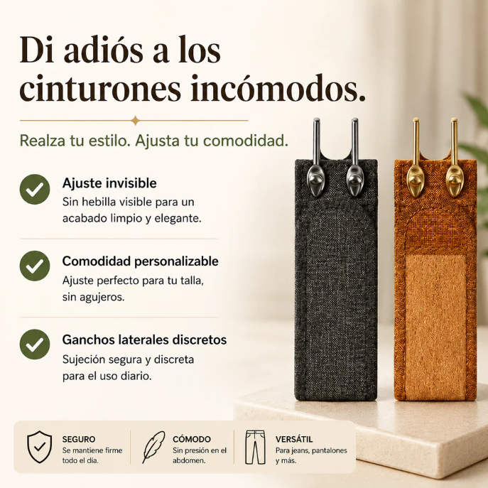 Áureo® Cinturón sin hebilla